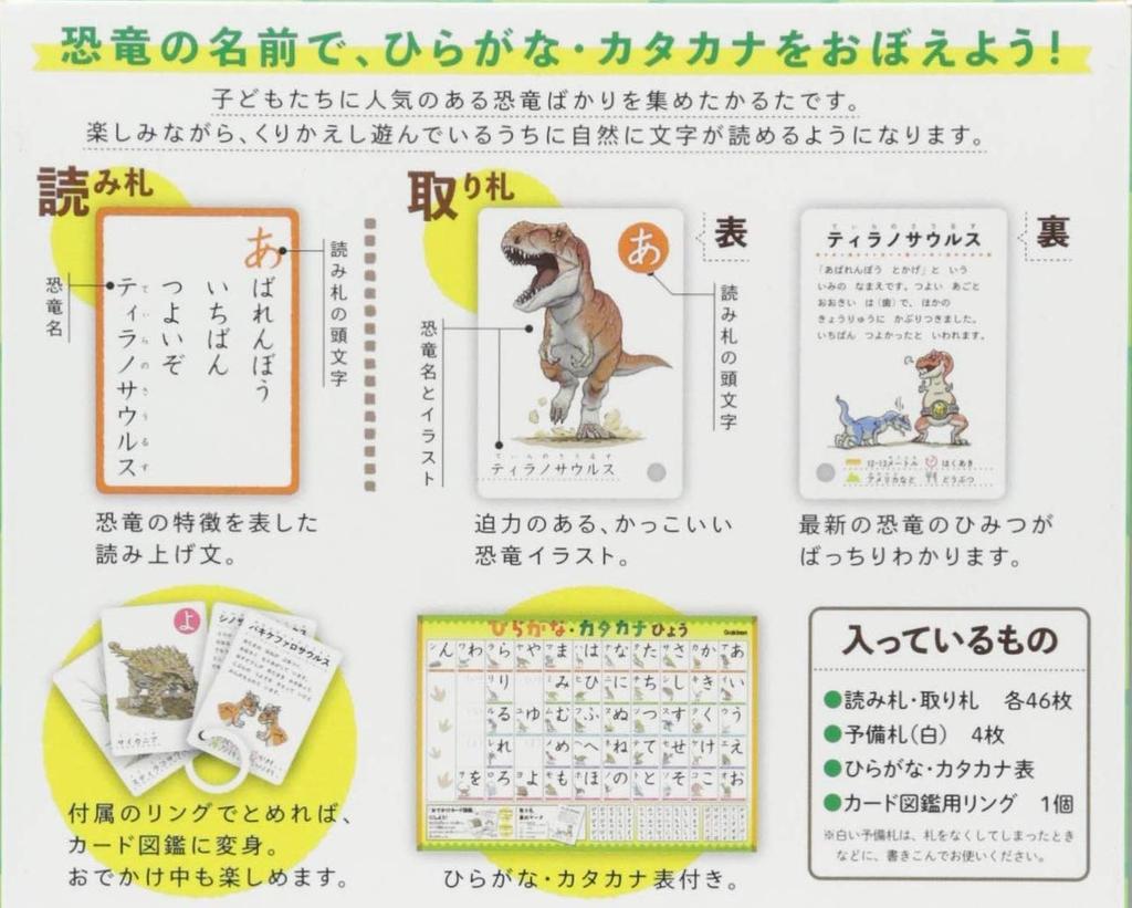 Gakken Kyoryu Hiragana Karuta Základní škola Q204773 (Cílové studenty)
