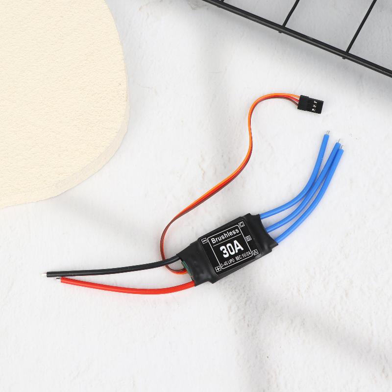 30A Brushless Electronic Speed Controller With 5V 3A Ubec Xt60 Esc Brushless Motor For Rc Fpv Helicopter Mini Quadcopter Drone