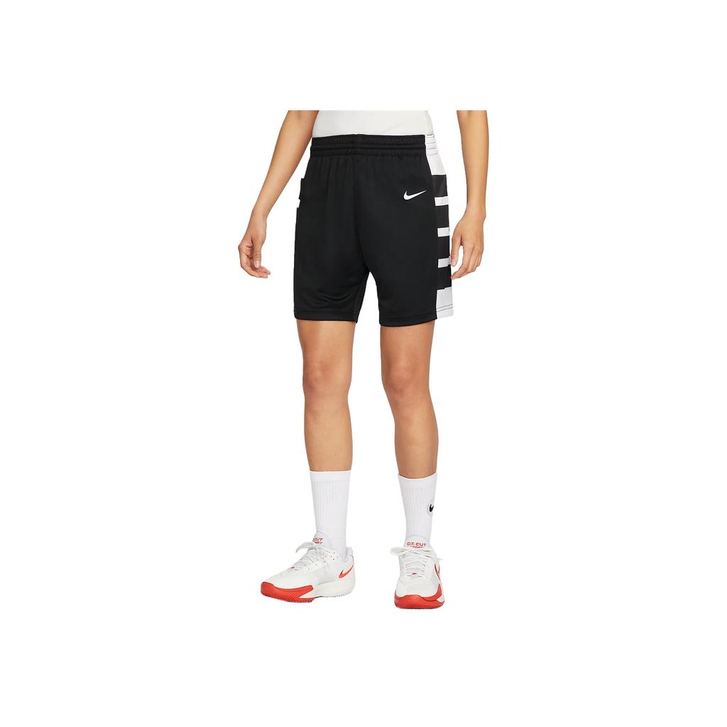 Nike Dri-Fit Stylish Simple Aesthetic Trendy Solid Color Sports Shorts Women shorts Team-Black IO0003-049