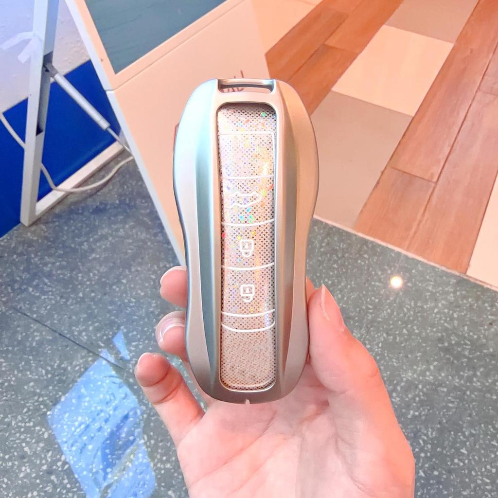 Porsche Key Shell Compatible with Macan, Cayenne, 718, Panamera, 911, Taycan, 992