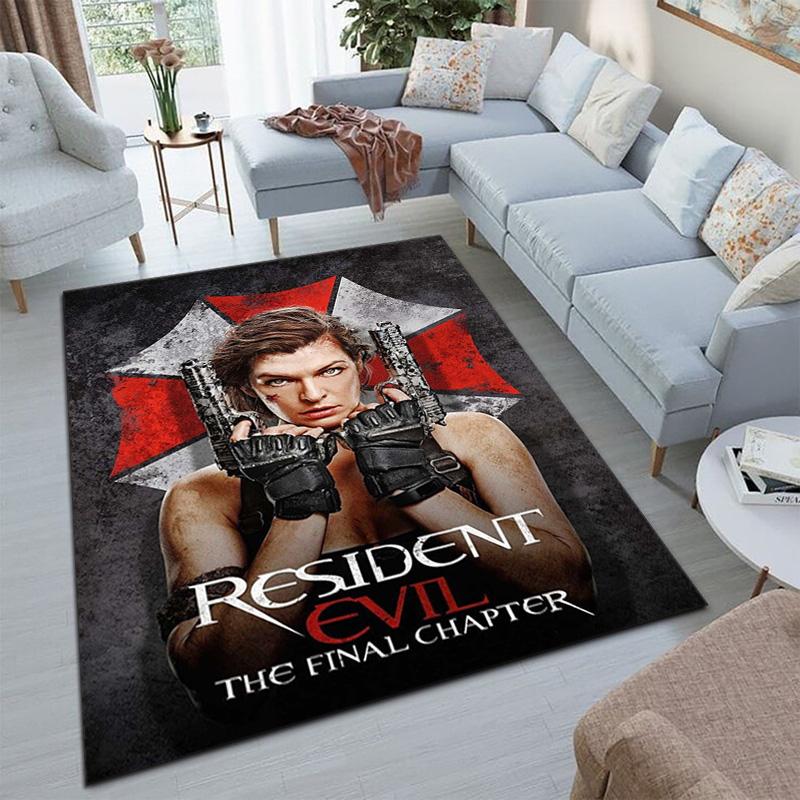Sci-Fi Game Resident Evil, Umbrella Corporation, Soft Carpet, Home Living Room, Office Chair Pad, Door Mat, Door Mat Carpet U1
