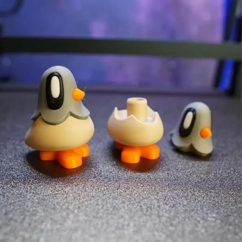 3pcs 3D Printed Blob Pigeon Ornaments Simulation Pigeon Desktop Ornament  Entrance
