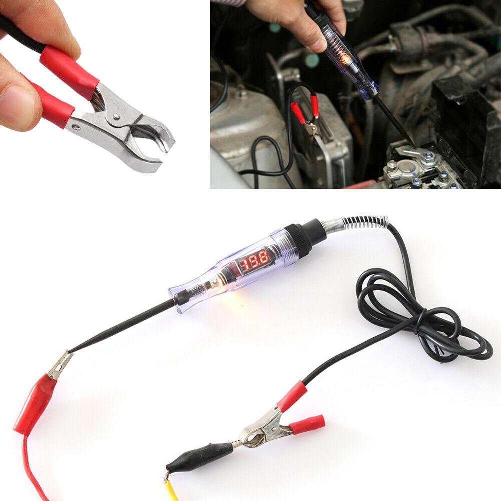 6V-24V LCD Tester ABS+Metal Car Tool Digital Durable