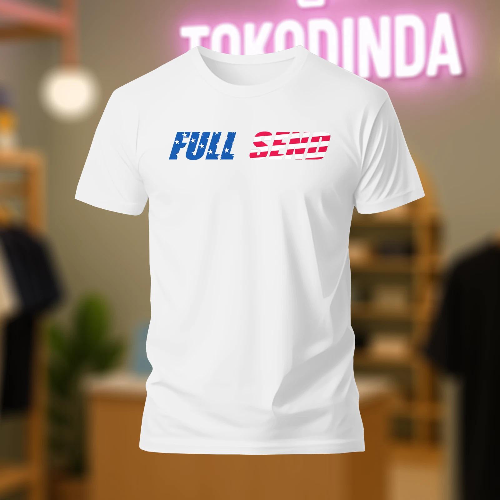 Men s and Women s T-shirts Nelk Boys Full Send logo T-Shirt S-5XL M