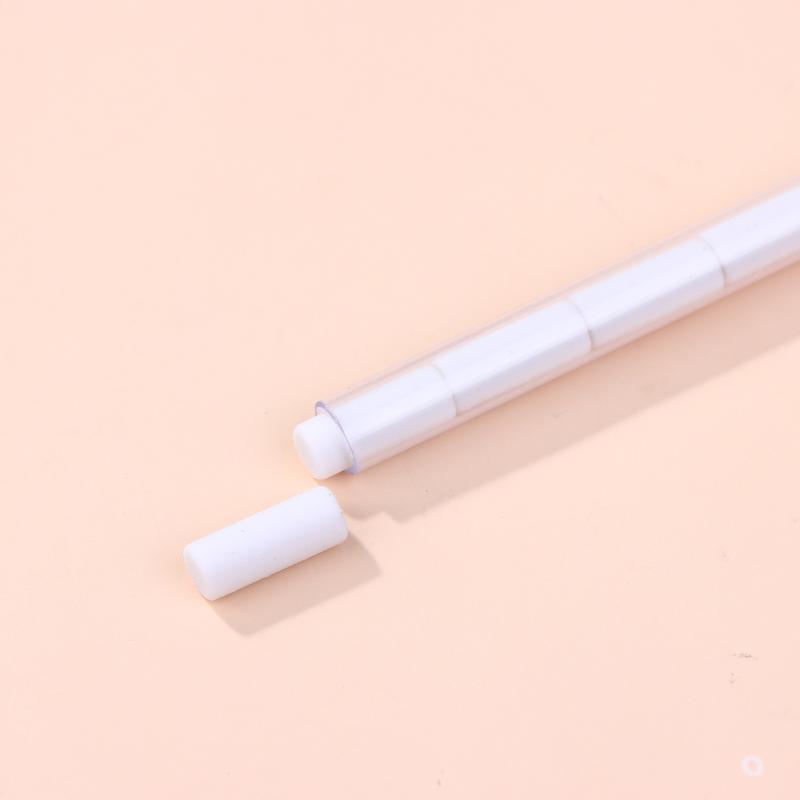 10Pcs School Students Stationery Mini Eraser Mechanical Pencil Portable Replacement Tail Erasers Painting Erase Supplies