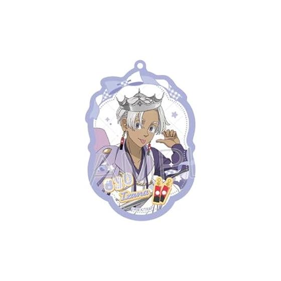Tokyo Revengers TV Anime Kurokawa Izana Acrylic Keychain Holo Cake Ver. Glittery Metallic Approx. H75 x W51mm Acrylic Resin Metal