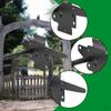 Gate Latch Spring with Self Locking Mechanism for Vinyl and Metal Fences