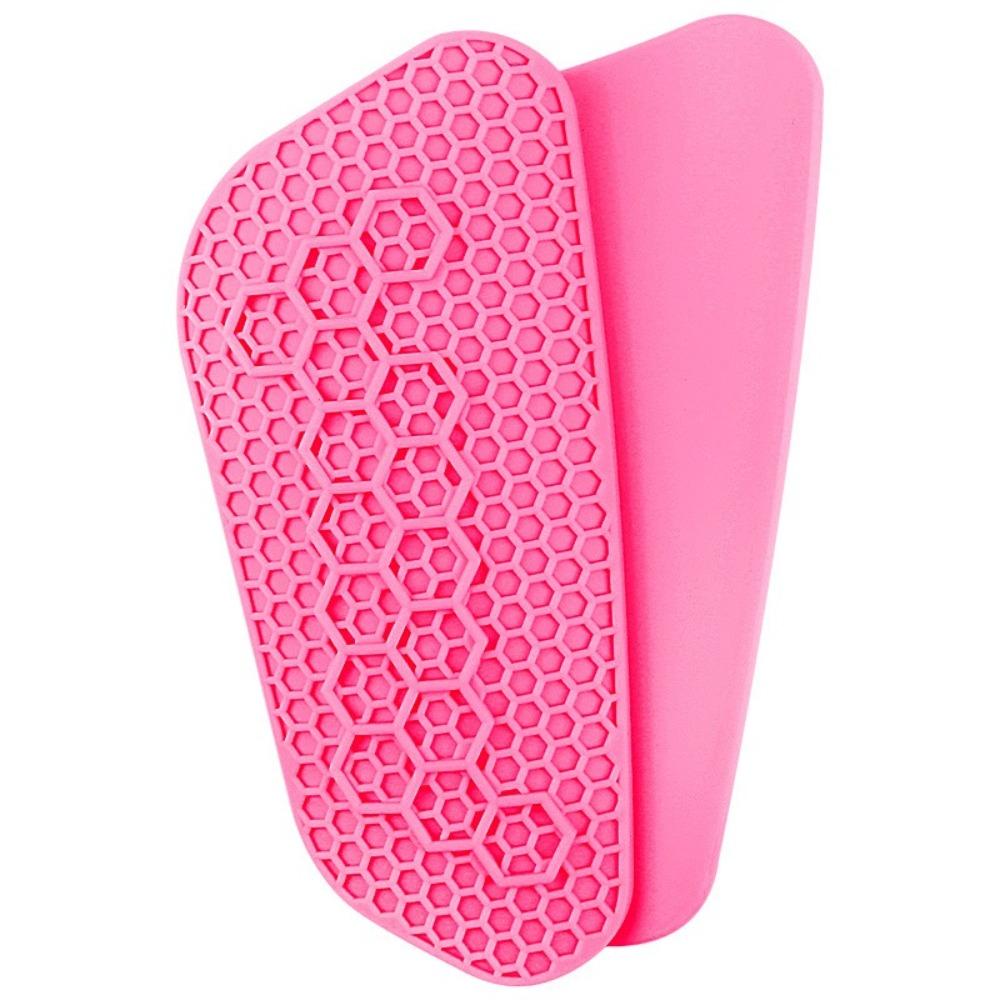 1 Pair Wear-resistant Silicone Football Shin Pad Football Protectors Pad Soccer Training