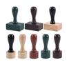 Wooden Handle Rubber Stamp for DIY Journaling