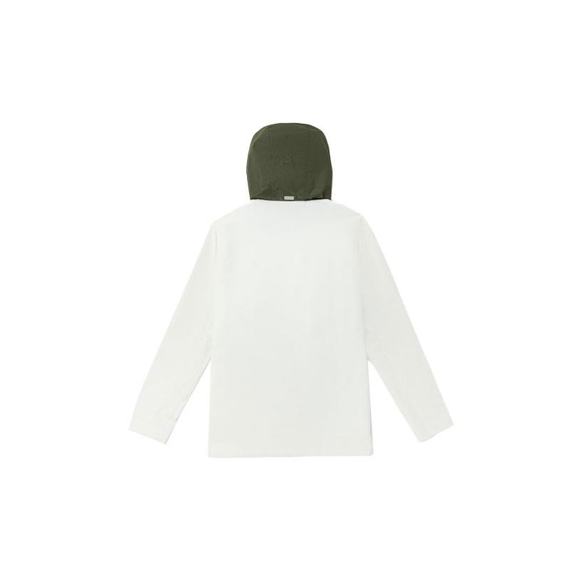 Vans Utility Multi-Pocket Hooded Jacket Men Jackets Off-White VN0A54KFFS8