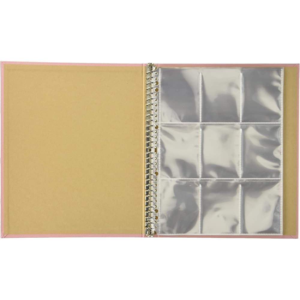 Fujifilm Half-Size Print Pocket Album, Holds 270 Prints, A4 Size, Baby Pink, HSP-270AL-PK