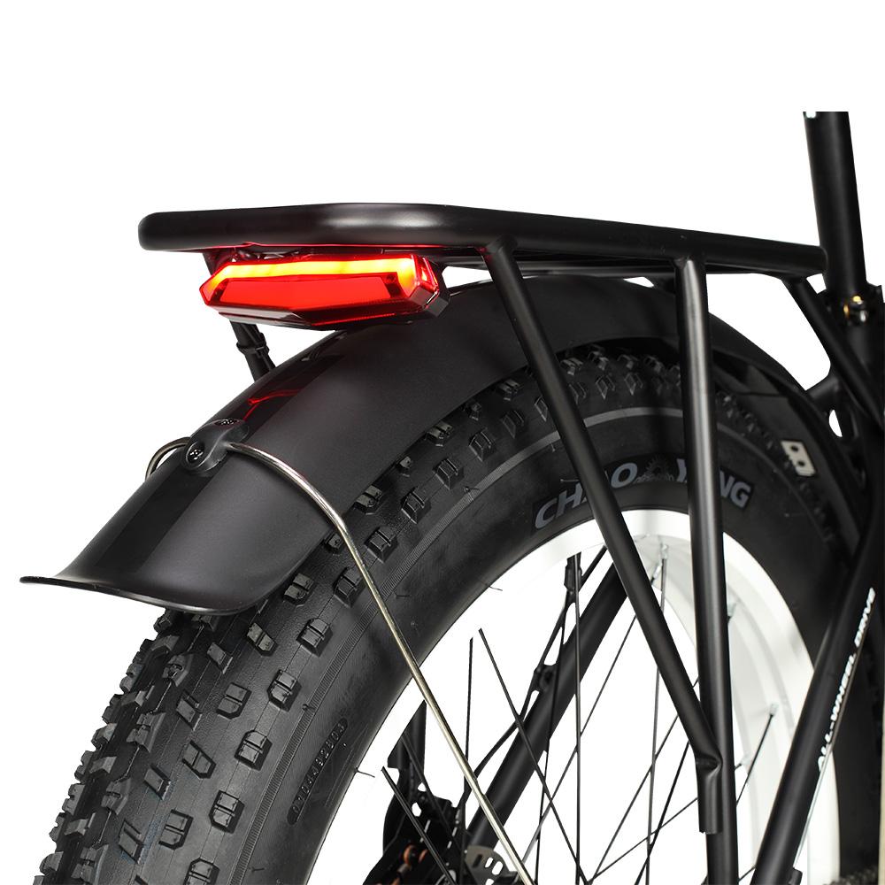 Elektrofahrrad Philodo H8 26" 3000W Motor All-Terrain E-Bike 48V 26AH 21 Gänge Fat Tire Erwachsenen E-Bike Maximale Zuladung 150Kg Weiß