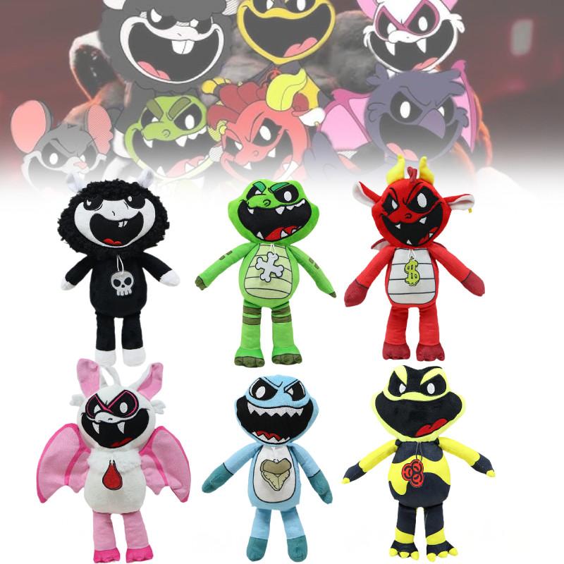 Adorable Nightmare Critters Black Sheep Plush Toy Soft Stuffed Animal For Kids