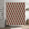 Plaid Shower Curtain Printed Pattern Waterproof Bathroom Decor Home Decoration Waterproof Fabric Showercurtain