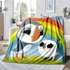 Manta Impresa con Temática de Puffin Rock - Perfecta para Sofá, Cama, Viajes y Uso al Aire Libre | Lavable a Máquina, Acogedora y Duradera.