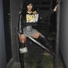 "2024 Autumn V-Neck Contrast Color Letter Print Loose Long-Sleeve Sports Jersey for Women"