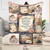 Mother's Day Love Blanket Suitable for Sofas,travel, Living Rooms Also a Good Gift for Friends and Family Suitable for All Seasons.