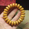 Unique Wheel-Shaped Beaded Bracelet Men Women Literary Prayer Beads Ornament
