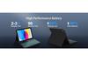 iPad 10th/11th Gen 10.9-inch Case with Colorful Backlit Bluetooth Keyboard & Pen Holder