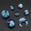 Handmade Resin Bead Set for DIY Bracelets & Necklaces - Moon, Round & Loose Beads, Jewelry Accessories