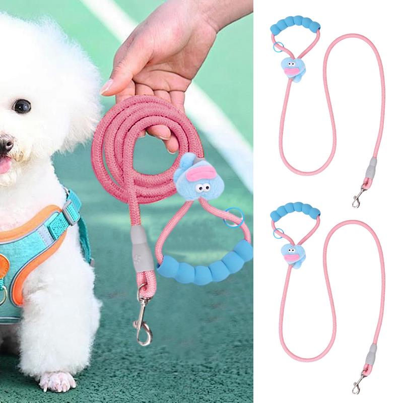 Haustierleine Kleine Hunde Seil Wurstmund Design Kein Ziehen Kausicher Geschirr Für Training Und Sport Wandern Radfahren Reisen Und Draußen