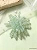 Handmade Braided Imitation Crystal Flower Jewelry for Earrings, Clothing, Hats, Bags