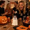 Halloween Ghost Shaped Can Holder 3D Printed Beverage Beer Soda Can Stand Spooky Drink Caddy for Party Decor Fun Desk Ornament