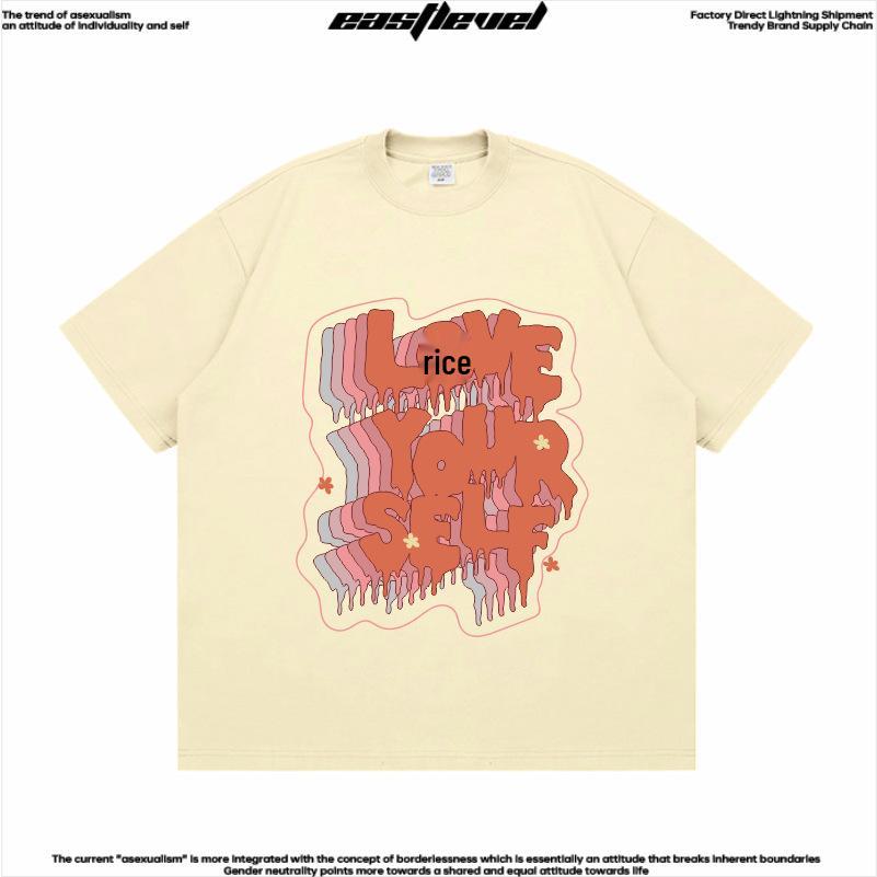 

Eastlevel Retro Unisex Cartoon Print Layered BF Style Tee M