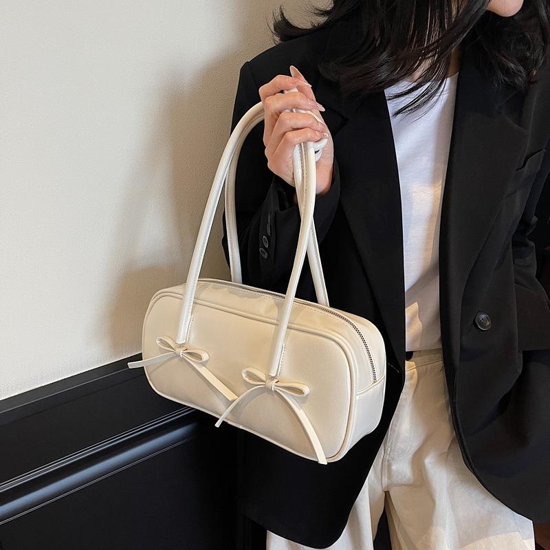 New spring and summer handbag bow underarm bag women's fashion shoulder bag handbag