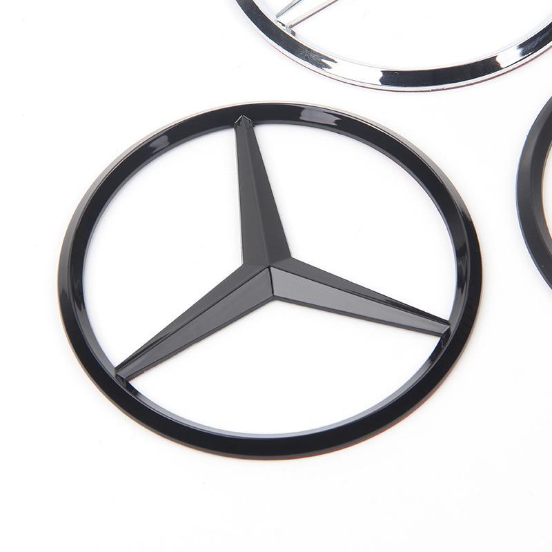 90mm Mercedes-Benz Heckklappen Stern Label Emblem
