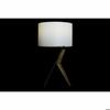 Lampe de bureau - DKD HOME DECOR - Métal - Blanc - Marron - Noir