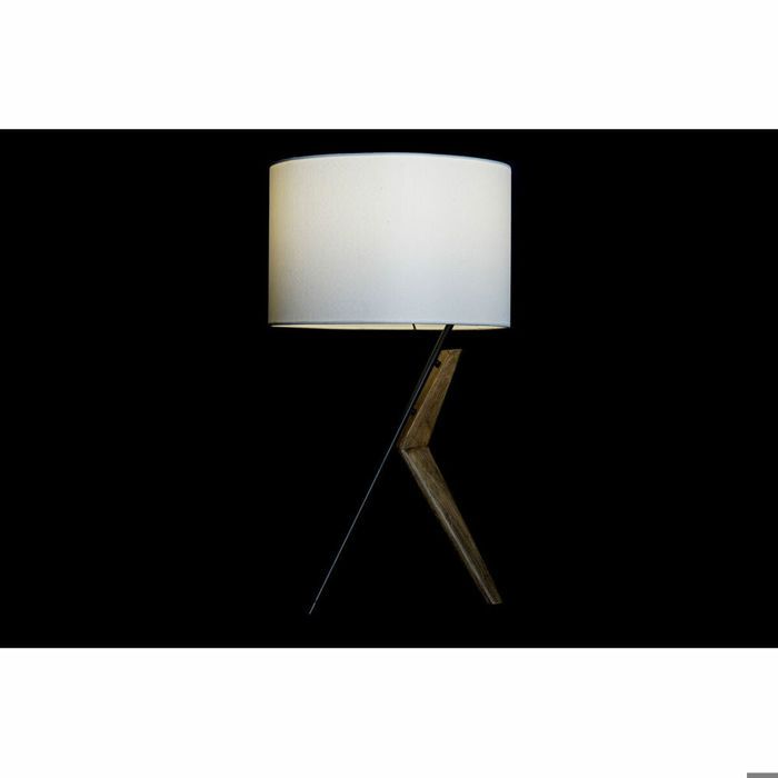 Lampe de bureau - DKD HOME DECOR - Métal - Blanc - Marron - Noir