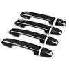 Set da 8 pezzi Finitura Copri Maniglia Esterna Smart con Grana in Fibra di Carbonio Adatta per Subaru Forester SK 19