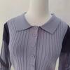 In Stock: 2024 Spring Yang Zi Academy Style Slimming Knit Cardigan Dress