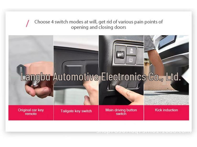 [Electric Tailgate] Compatible with 2026 Deep Blue S05, Automatic Rear Door Lifter and Handle