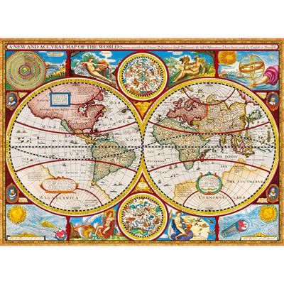 500 Piece Jigsaw Puzzle - Old World Map, Popular Korean Puzzle