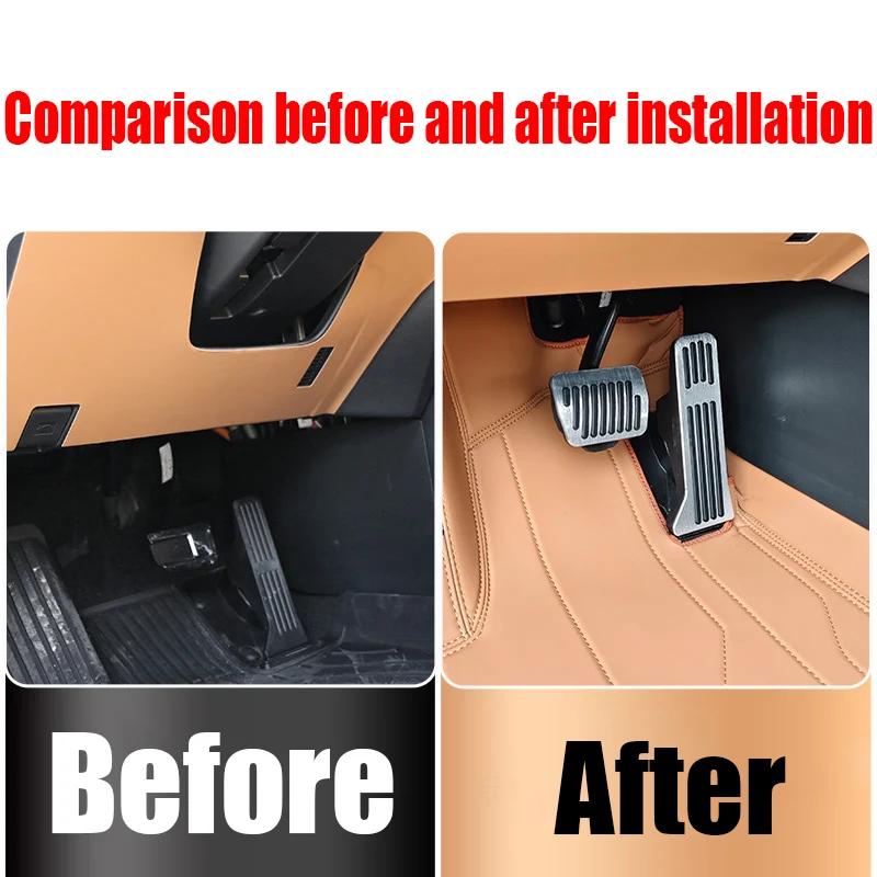 For Mazda 6e/Mazda EZ-6 2024 2025 accelerator brake pedal aluminum alloy foot pedal automotive interior modification products