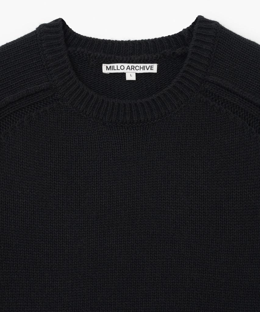 MILLO ARCHIVE Arc Round Knit [Black]
