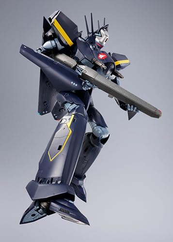 Tamashii Nations DX Chogokin Macross 7 VF-17S Nightmare Stealth Valkyrie Gumlin Kizaki Machine 250mm ABS Metal PVC Movable Figure