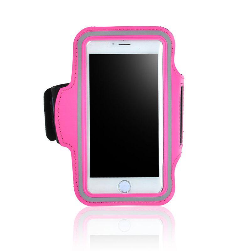 

Iphone X 8 7 Plus Спортивный нарукавник для бега, для бега трусцой, для спортзала, сумка-держатель For iPhone 6/6s/7/8/X,Rose red