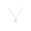 Lockit Pendant Pure Silver Necklace Women Necklace Q93559