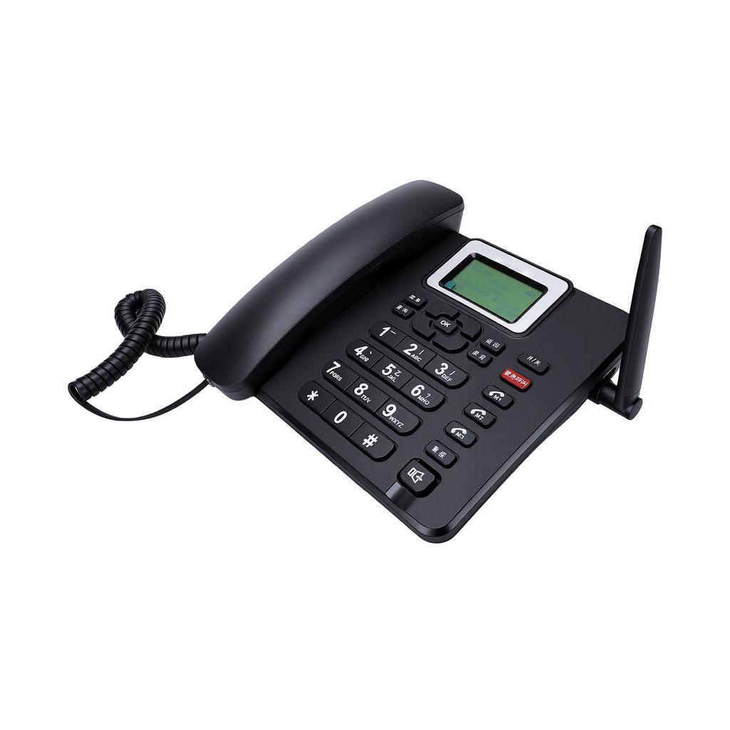 Kabelloses GSM-Tischtelefon Antiker Stil 4G Mobiltelefon Entsperrt Retro Handy mit SOS-Notruf Hohe Lautstärke 2000