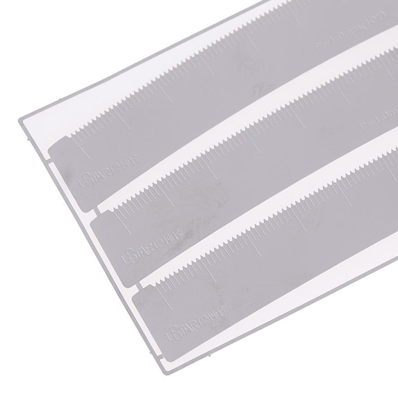 Model Measuring Flexible Ruler Equidistant Punching Tool Curved Markings Model Airplane Nailer For Model Making Tools Diy