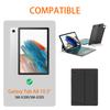 Detachable Design ultra Thin BT Keyboard Cover Suitable for Samsung Galaxy Tab A8 10.5" Built in Touchpad Keyboard Cover