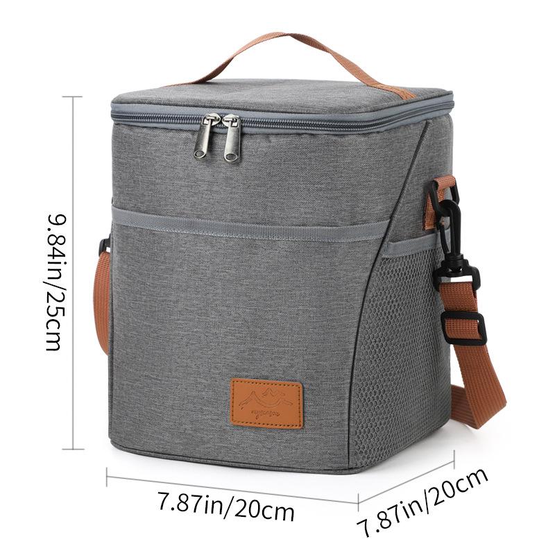 Hot Insulated Lunch Bag Insulation Bento Pack Aluminum Foil Rice Bag Meal Pack Ice Pack Student Bento Lunch Handbag Insulation