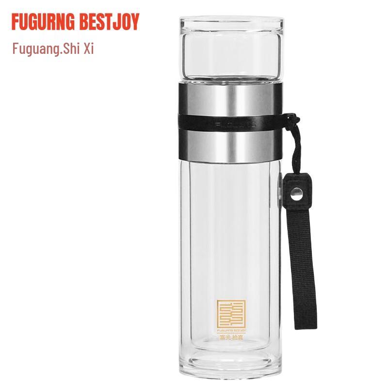 Fuguang Shixi Tea Master Double-Wall Glass Cup