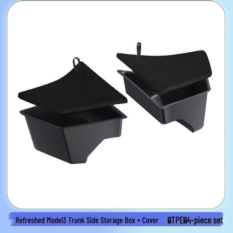 Tesla Model Y3 Refresh Upper Trunk Side Storage Box Accessories