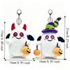 Kawaii Halloween Ghost Plush Keychain Funny Cartoon Plush Pendant Plush Toy  Kids Gift