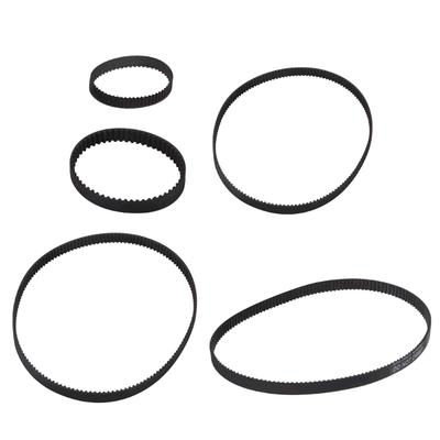 GT2 Closed Looping Timing Belt Rubber 2GT 6mm 3D Printers Parts 110mm/158mm/180mm/300mm/752mm Synchronous Belts Part