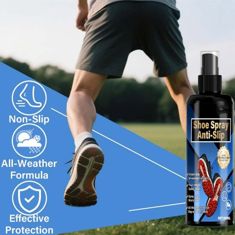 Instantly Shoe Grip Sprayer 100ml Antislip Enhancer for Various Sports Basketball Soccer Tennis and Hiking